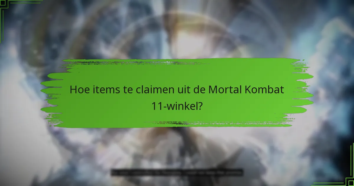 Hoe werken winkelitemrotaties in Mortal Kombat 11?