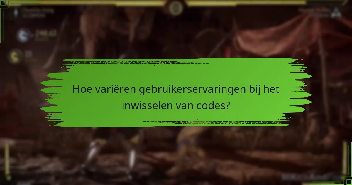 Hoe los je veelvoorkomende problemen bij het inwisselen van codes op?