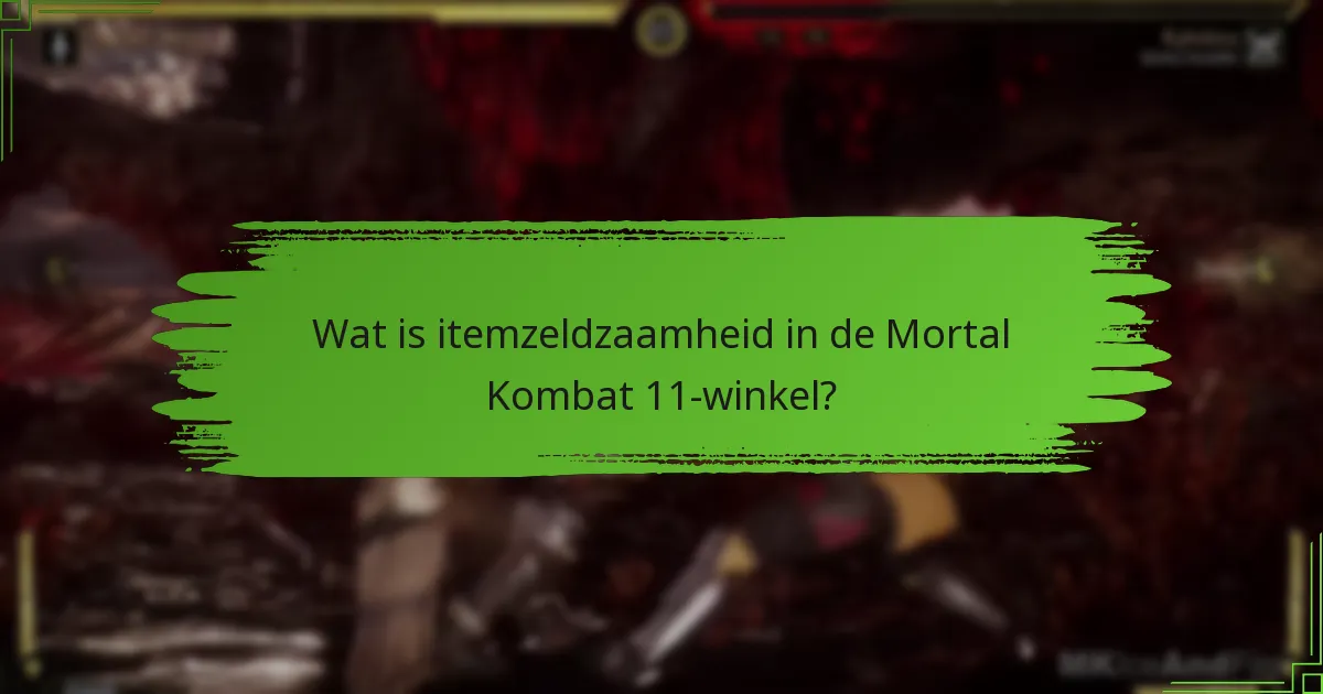 Welke strategieën kunnen de navigatie in de winkel van Mortal Kombat 11 optimaliseren?