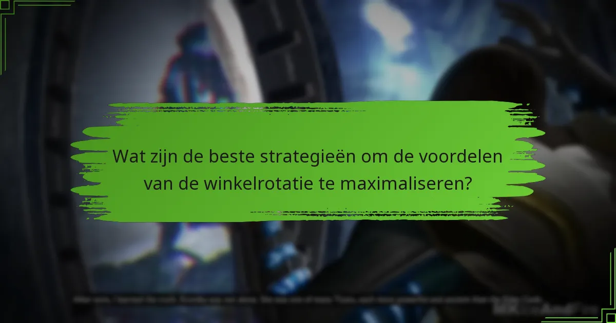 Hoe verhouden de winkelrotatie-items zich tot eerdere aanbiedingen?