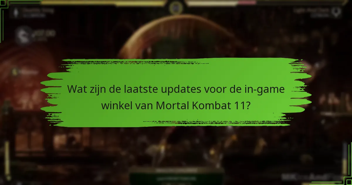 Hoe beïnvloeden updates van de in-game winkel de gameplaystrategieën?