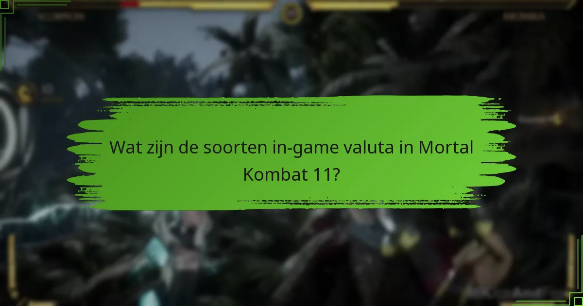 Welke items zijn beschikbaar in de Mortal Kombat 11 winkel?