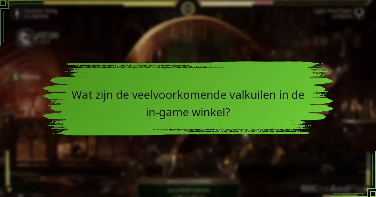 Hoe verhouden de mechanics van de in-game winkel zich tot andere vechtspellen?